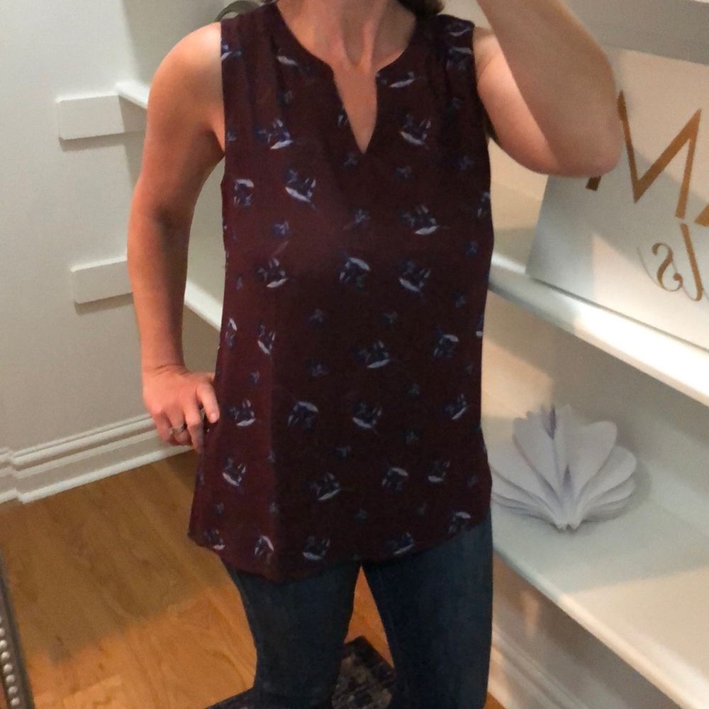 CAbi Bouquet Blouse-NWT
